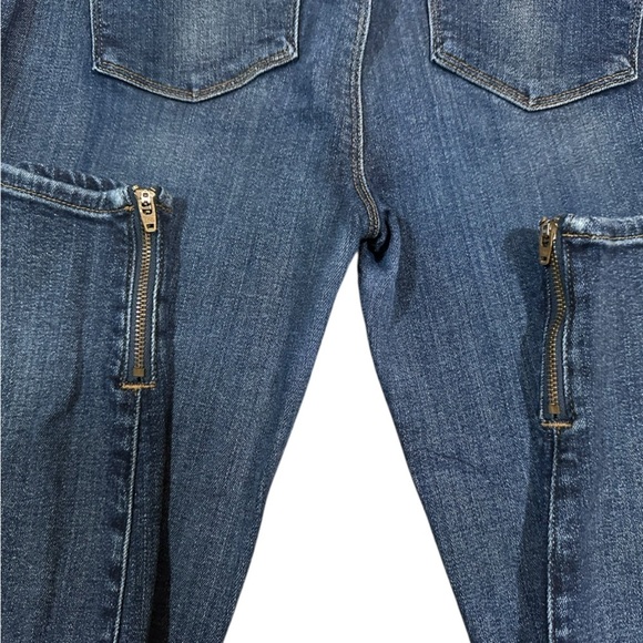 J Brand Spirited Cropped Zip Ankle Stretch Jean Size 29 - Picture 9 of 15